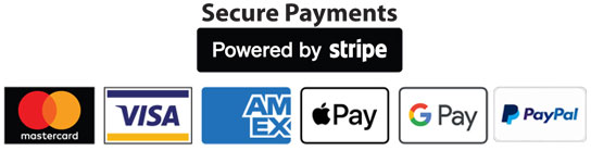 Powered by Stripe